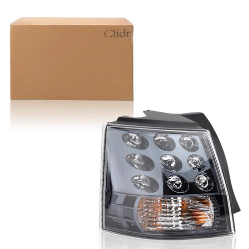 Clidr Left Side Tail Light Assembly for Mitsubishi Outlander EX 2007 2008 2009 2010 2011 2012 2013 Outer Brake Light Tail Lamp Driver (Don't fit for mitsubishi outlander V4) - Image 1