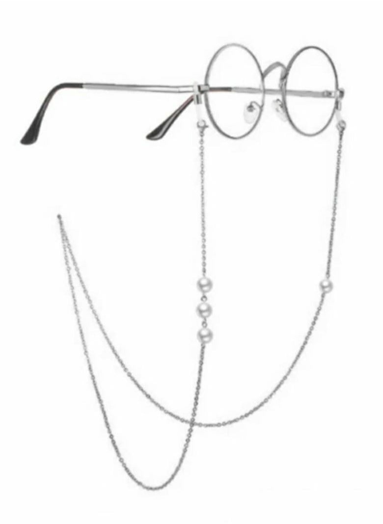 A Beautiful Women Eyeglasses  Chain Of Off White Pearls -silver Chain - pzsku/ZC487D35F432C4B5F5839Z/45/_/1733441274/70c4564c-407d-4c31-ac0d-0d26cb290781