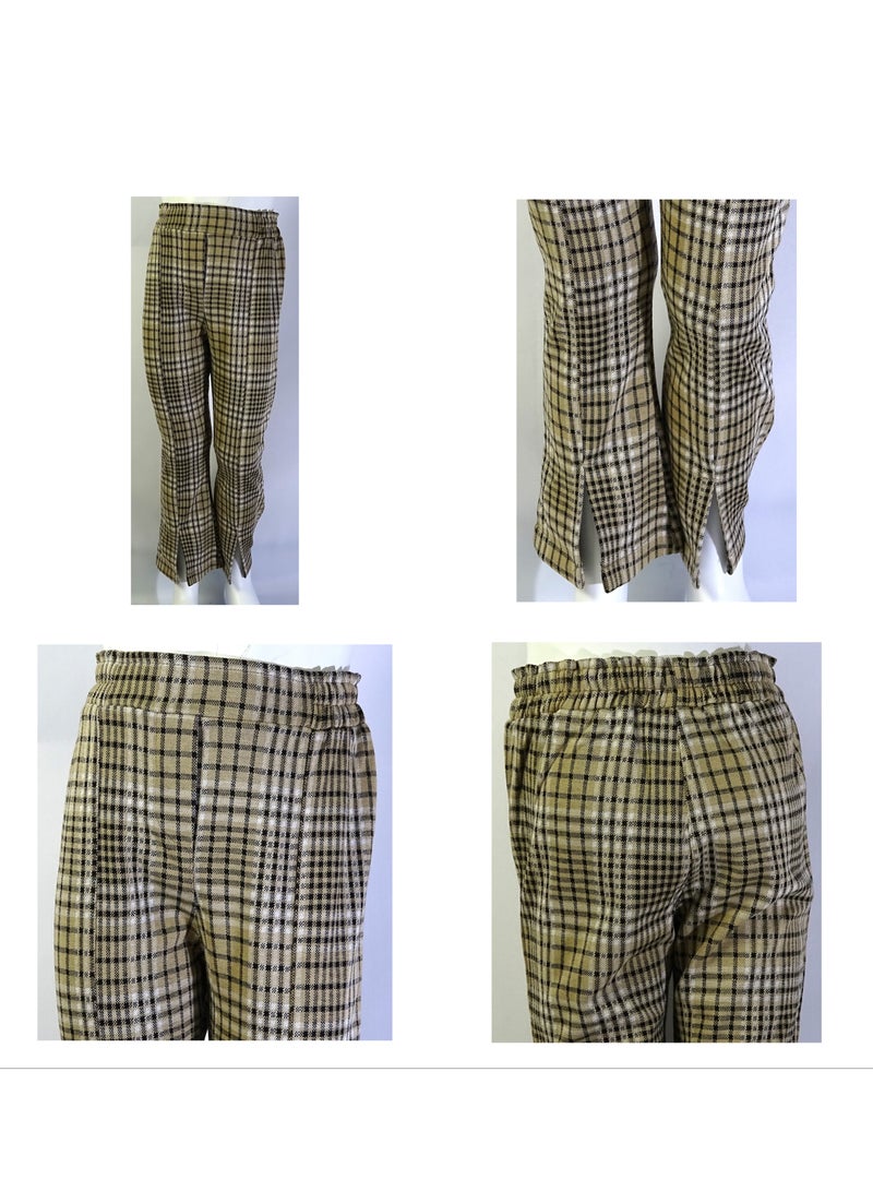 شلــــتر صناعة تركية فاخرة؛ بنطلون بنات قماش من مجموعة شلـــتر 35443 - Image 1