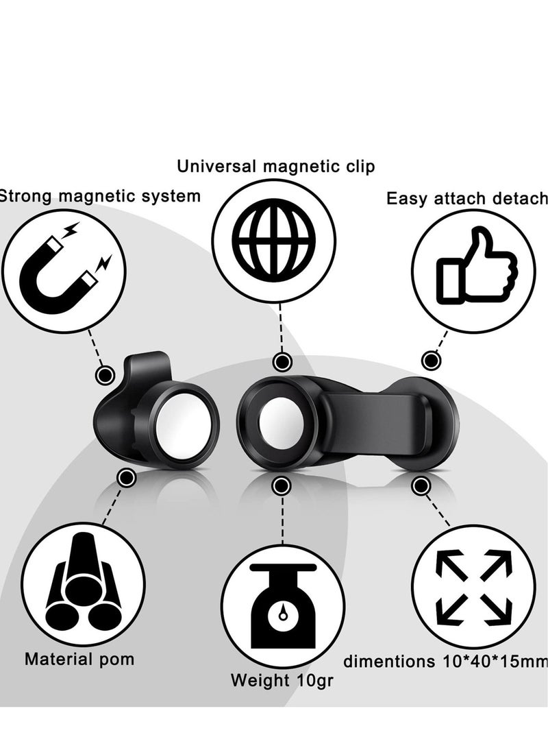 KASTWAVE 3Pcs Water Tube Clips Automatic Reset Universal Water Bladder Hose Clip Removable Hydration Pack Clamp Magnetic Hose Holder for Outdoor Cycling Running - Image 4