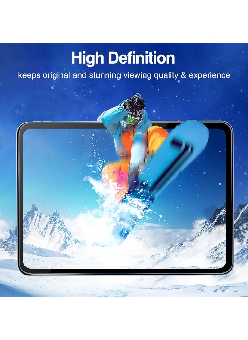 Techie - Premium Tempered Glass Screen Protector for Apple iPad Air 11-Inch M2 (2024), with Auto Alignment Easy Installation Frame, HD Clear, Anti-Fingerprint, Bubble-Free – 2 Pack - Image 1