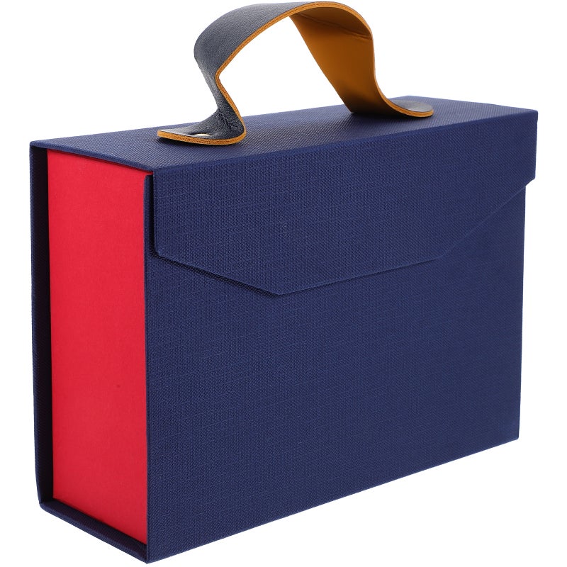 📦 علب هدايا متينة للزفاف بتغليف واقي وسهلة الحمل بمقبض - Image 1