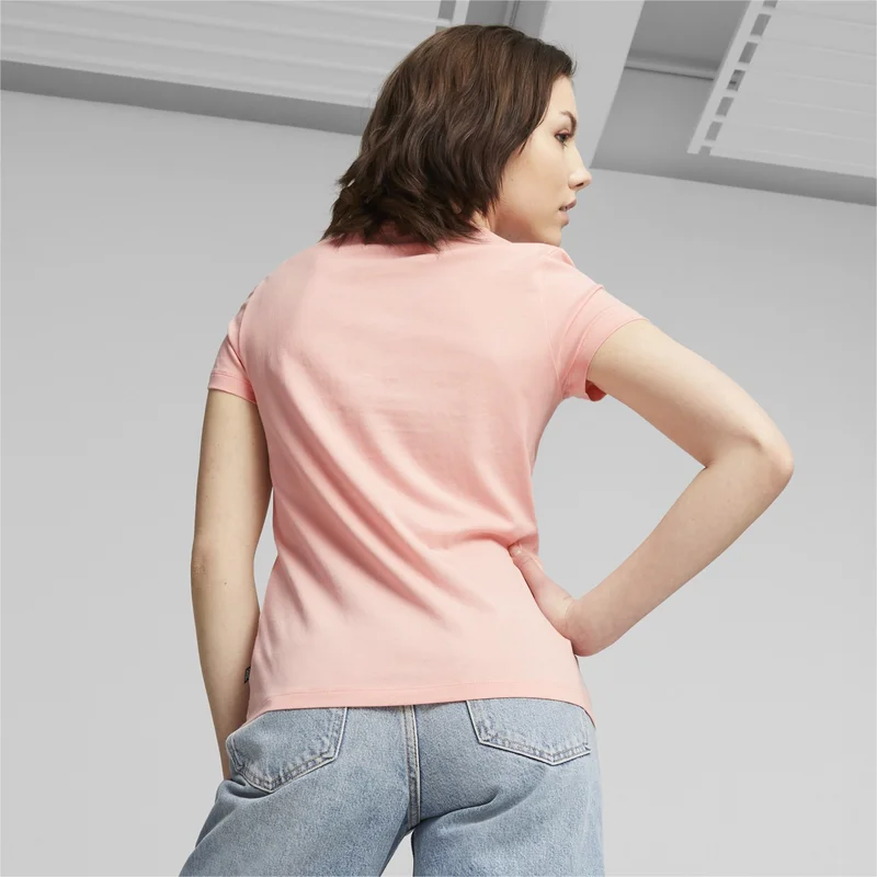PUMA Ess+ Metallic Logo Women's T-Shirt 84830365