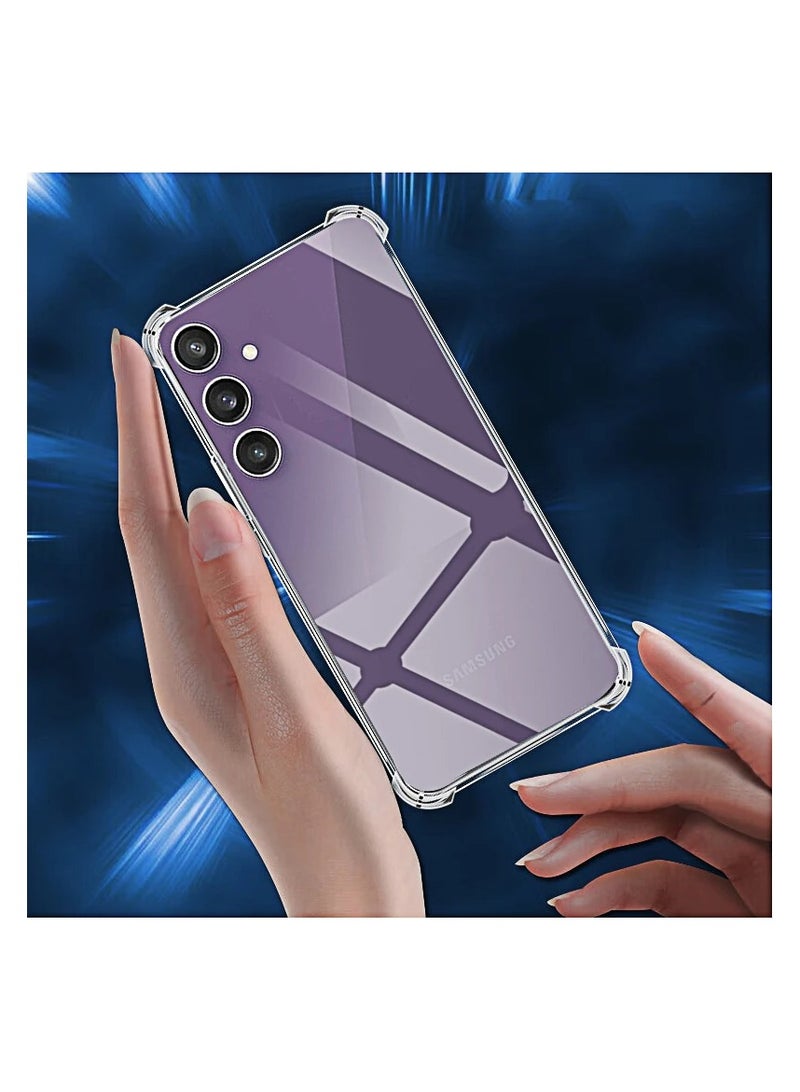 Raxoom Protective Case for Samsung Galaxy S24 5G Clear Cover  - Image 1