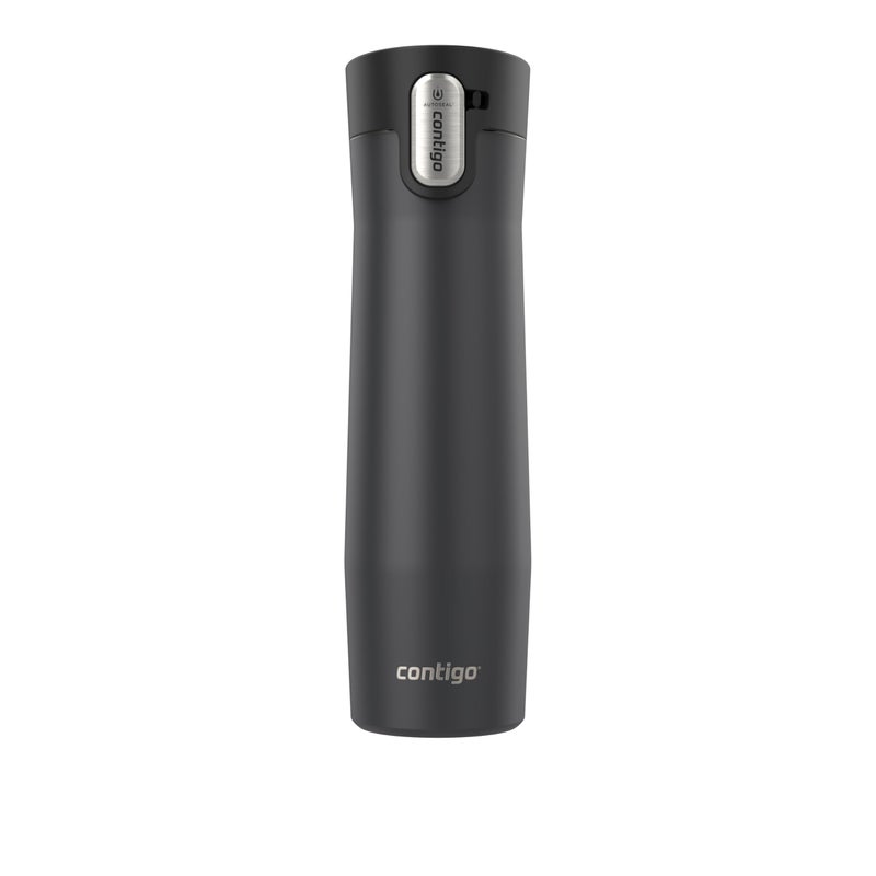 Contigo West Loop 3.0 Stainless Steel Insulated Travel Mug, Leak Proof with AutoSeal Lid, 24oz, Matte Black - Image 1
