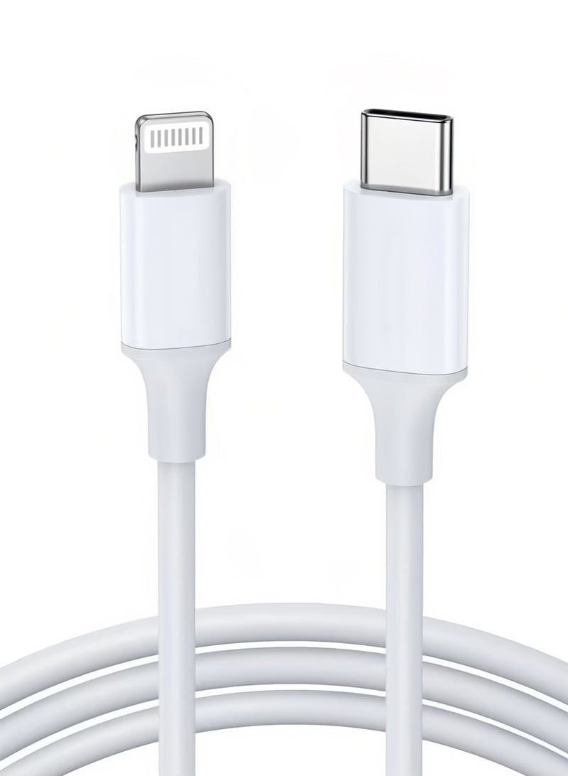 iPhone Charger Cable 1M【MFi Certified】 USB C to Lightning Cable Fast Charging Power Delivery PD 20W iPhone Cable for iPhone 14/14 Pro/14 Plus/14 Pro Max, iPad Pro, iPhone 8-13 All Series - Image 1
