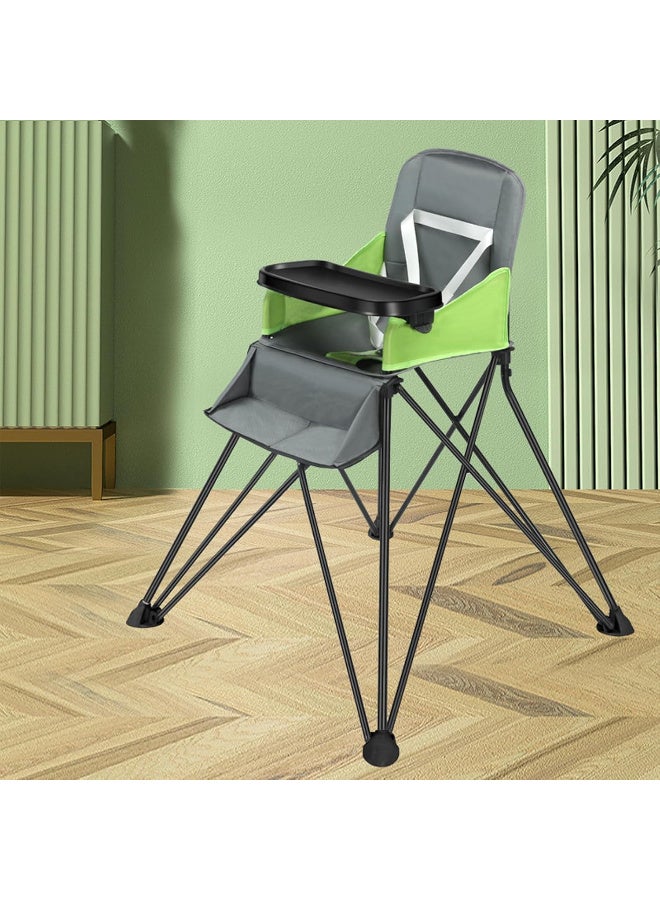 HI-FINE High chair baby feeding,Baby High Chair,baby chair for eating with Removable Tray,3-in-1 High Chairs Folding chair For Babies,Toddlers,Infants - Image 1