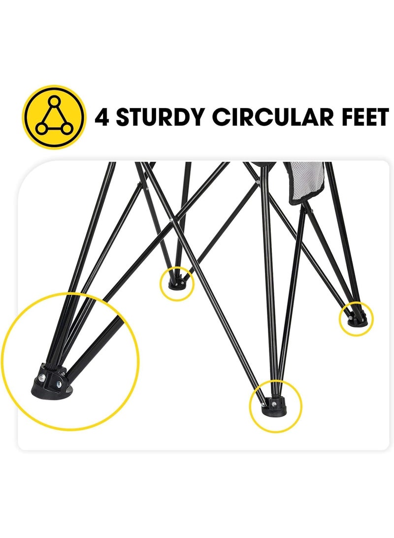 HI-FINE High chair baby feeding,Baby High Chair,baby chair for eating with Removable Tray,3-in-1 High Chairs Folding chair For Babies,Toddlers,Infants - Image 5