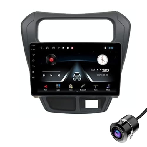 ModishOmbre Modorwy Original 9inch HD QLED Car Android Stereo | 2GB RAM & 32GB ROM | OS 13 Double Din Car Multimedia Player | incl. AHD Rear Camera & Frame Compatible with Maruti Alto 800-1 Year Warranty - Image 1