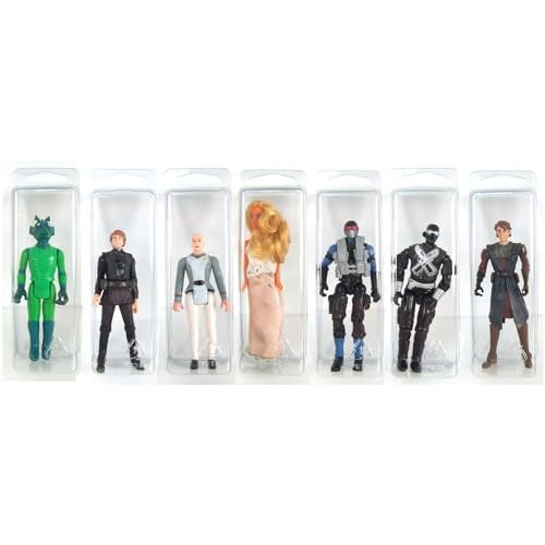 Collecting Warehouse Clear Plastic Clamshell Package/Storage Container, 4.19" H x 1.5" W x 1.25" D, Pack of 10 - Image 2