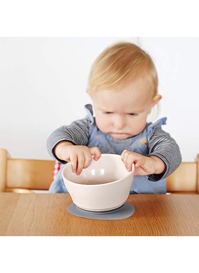 Miniware Miniware First Bites Set with Cereal Bowl, Detachable Suction Foot, and Training Spoon for Baby Toddler Kids  - Image 5