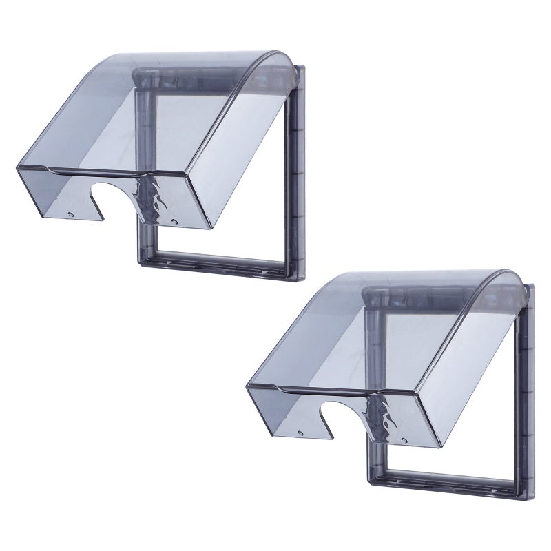 🚽 غطاء واقي للمقابس مقاوم للماء للمطبخ والحمام 10 5x4 5 سم يمنع دوائر الكهرباء القصيرة - Image 4