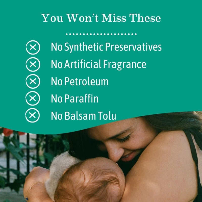 Earth Mama Organic Diaper Balm 2-Ounce | Diaper Cream for Baby | EWG Verified, Petroleum & Artificial Fragrance-Free with Calendula for Sensitive Skin - Image 3