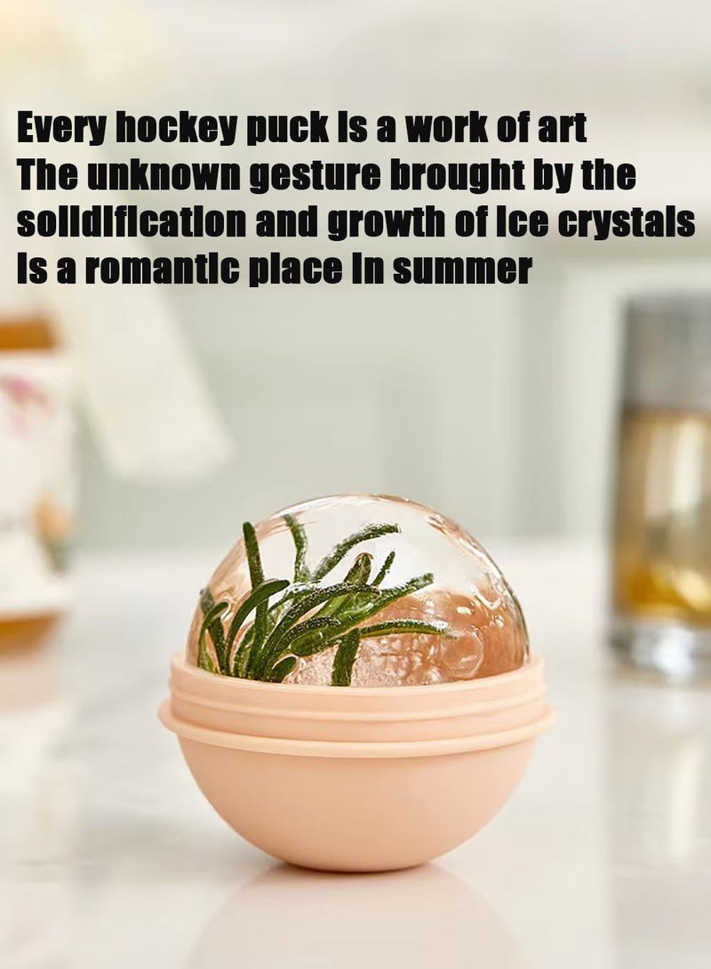 MissTiara Set of 4 New Creative Bulb Ice Molds with Funnel Large Round Ice Cube Ball Maker for Cocktail Whiskey Home Cold Drink Baby Food Jelly Chocolate BPA Free - Image 4