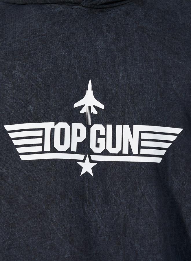 Styli Top Gun Graphic Print Oversized Hoodie - Image 3