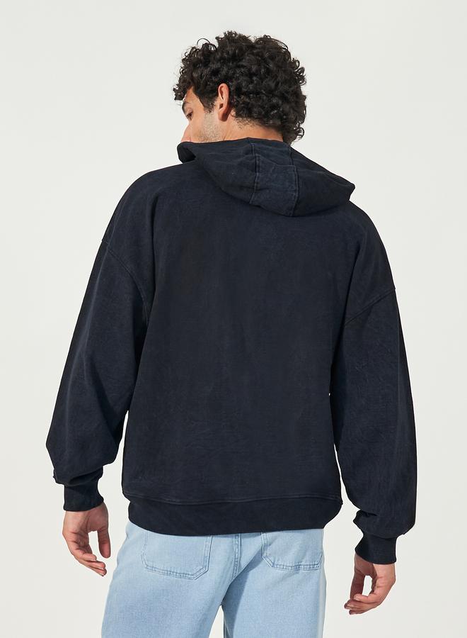 Styli Top Gun Graphic Print Oversized Hoodie - Image 4