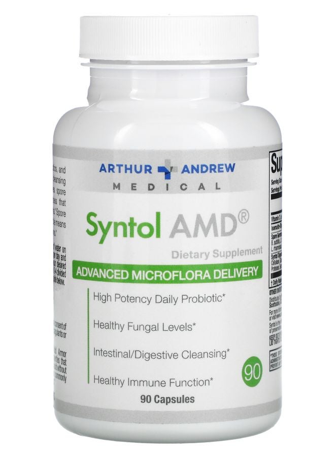 Arthur Andrew Medical سينتول AMD® توصيل الميكروفلورا المتقدم 90 كبسولة