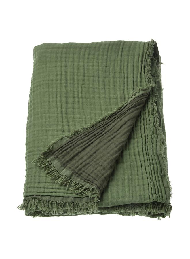 Zaboon Throw, grey-green, 150x200 cm - Image 1