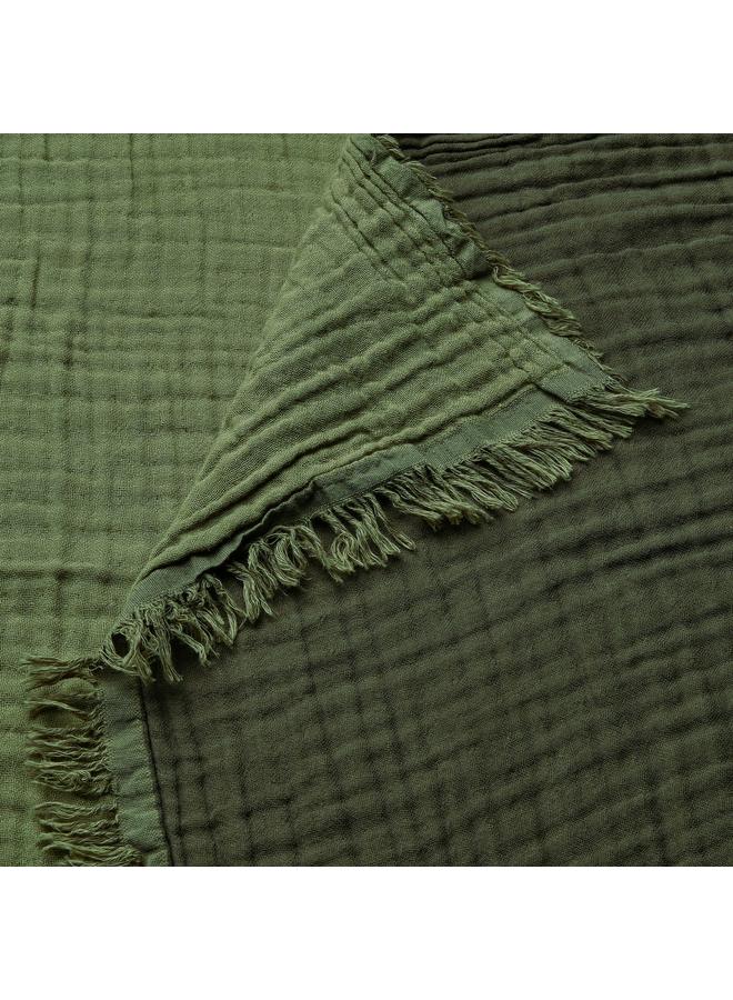 Zaboon Throw, grey-green, 150x200 cm - Image 3