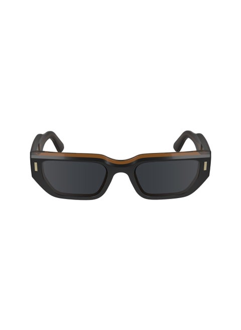 FULL RIM ACETATE MODIFIED RECTANGLE CALVIN KLEIN SUN CK24500S  5119 (002) BLACK/CHARCOAL