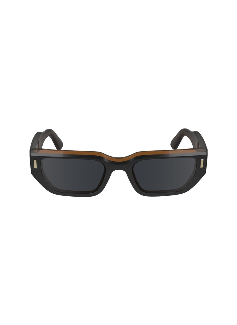 CALVIN KLEIN FULL RIM ACETATE MODIFIED RECTANGLE CALVIN KLEIN SUN CK24500S  5119 (002) BLACK/CHARCOAL  - Image 1