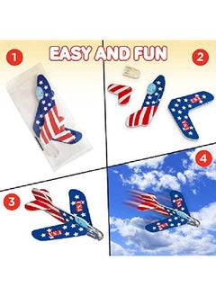 ArtCreativity Foam Gliders For Kids Bulk Set Of 72 Lightweight Planes With Various Designs Individually Packed Flying Airplanes Fun Birthday Party Favors Goodie Bag Fillers Boys And Girls  - Image 4