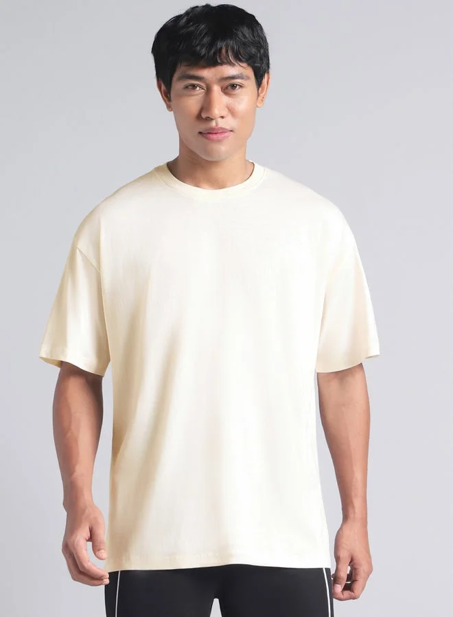 Cult Men Oversized Graphic Print T-Shirt