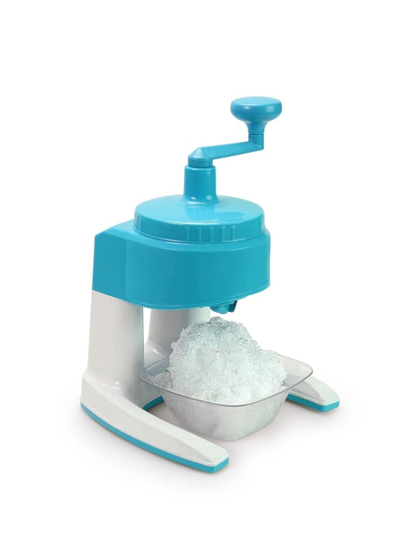 ISOTOPE ISOTOPE Ice Gola Maker Machine Manual ice Gola Slush Maker Machine with Sharp Blades Ice Crusher Snow Grinder 3 Bowl 1 Glass 6 Sticks and 1 Dish Color as Available  - Image 4
