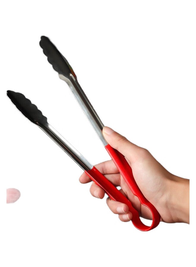 BAIJIE Steak Tongs, Food Tongs Stainless Steel, Bread Tongs, Food Tongs, Cake Tongs, Baking Tongs, Barbecue Tongs, Barbecue Tools - Image 1