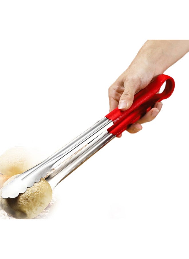 BAIJIE Steak Tongs, Food Tongs Stainless Steel, Bread Tongs, Food Tongs, Cake Tongs, Baking Tongs, Barbecue Tongs, Barbecue Tools - Image 3