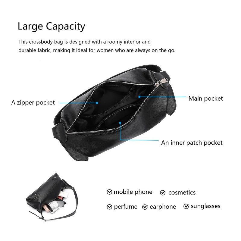 YONBEN Shoulder Bag Chic Purse for Women Mini Purse Handbag with Adjustable Strap - Image 4