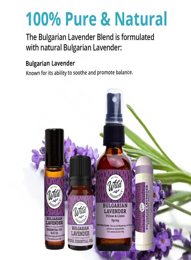 mEssentials Wild Essentials Bulgarian Lavender 100% Pure Essential Oil 2 Pack - 10ml, Therapeutic Grade, Made and Bottled in The USA, Calming - Image 2