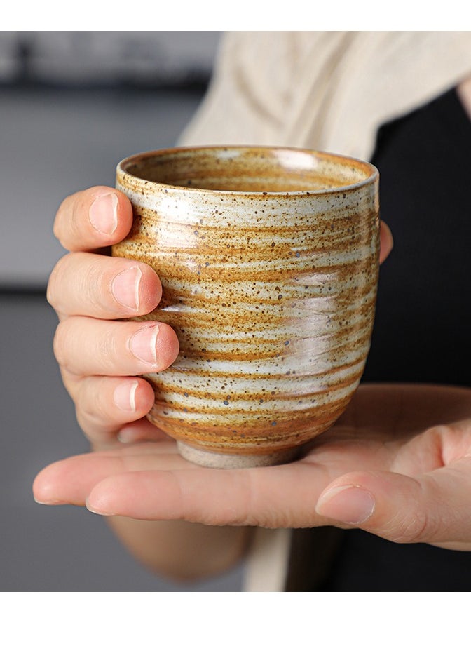Generic - Jianzhan Ceramic Teacup Kung Fu Tea Set Coffee cup Yerba Mate Set - Ceramic Mate CupSet of 4 (4 colors) - Image 1
