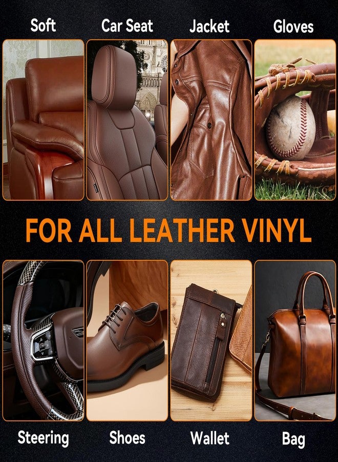 LUXGROVE® Dark Brown Leather Recoloring Balm, Leather Repair kit for Vinyl Furniture, Leathers Dye Paint for Faded & Scratched Leathers Couches, Car Seats, Shoes, Bag, Chair (50ml) - Image 5