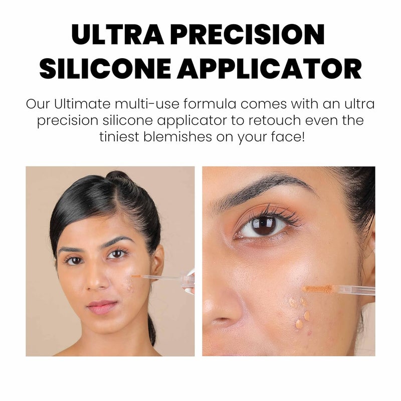 LAMIOR LA MIOR Luminous Retouch Concealer Carrot Cake  6ml Full Coverage Long Wear Blendable FeatherLight Hydrating Luminous Finish SweatResistant Vegan Formula for AllDay Radiance soft matte - Image 5
