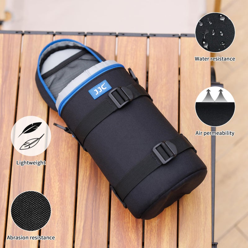JJC Large Camera Lens Carrying Case Bag for Canon EF 100-400mm, 70-200mm f2.8 III II, 180mm f3.5L, RF 600mm f11, AF-S 80-200mm, 70-200mm f2.8G VR II and Other Lens Below 4.3 x 8.8(D x L) - Image 4