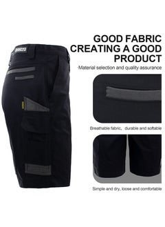 Zuolaya Men's Work Utility Shorts Lightweight Relaxed-Fit Multi-Pocket Work Short  - Image 3