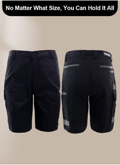 Zuolaya Men's Work Utility Shorts Lightweight Relaxed-Fit Multi-Pocket Work Short  - Image 4