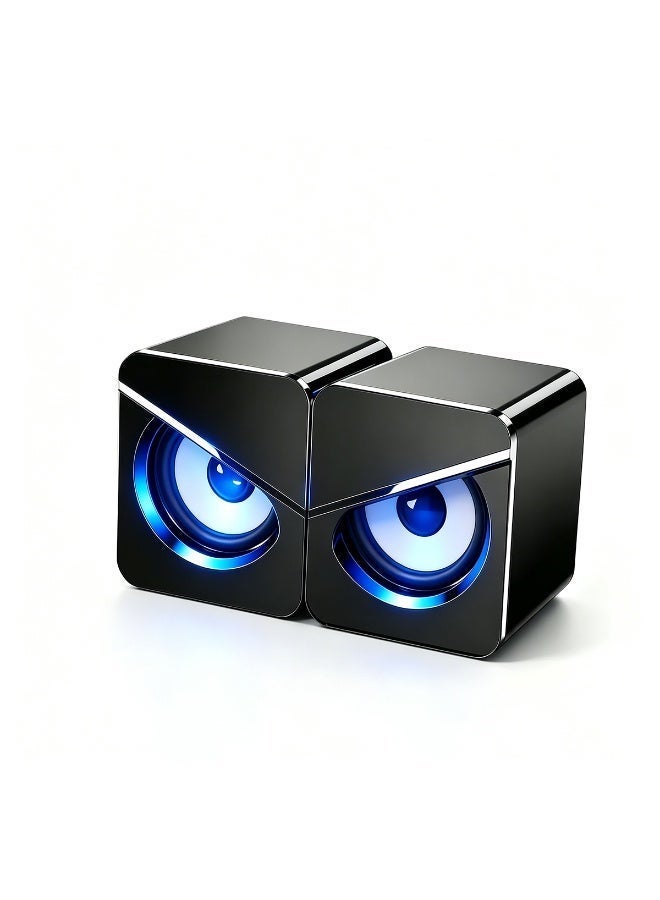إف دي تي واي Fdty Usb Powered Desktop Computer Speakers 2.44*2.44*2.83in
