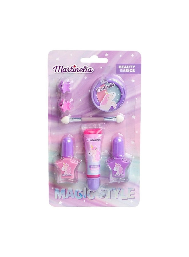 Martinelia مجموعة مستحضرات التجميل مارتينيليا يونيكورن الصغيرة (7 قطع) - Image 1