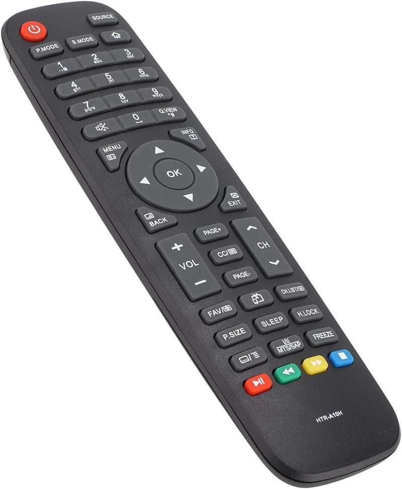 Junlucki Television Remote Control, Wear Resistant TV Remote Household Black for Replacing for TV - Image 2