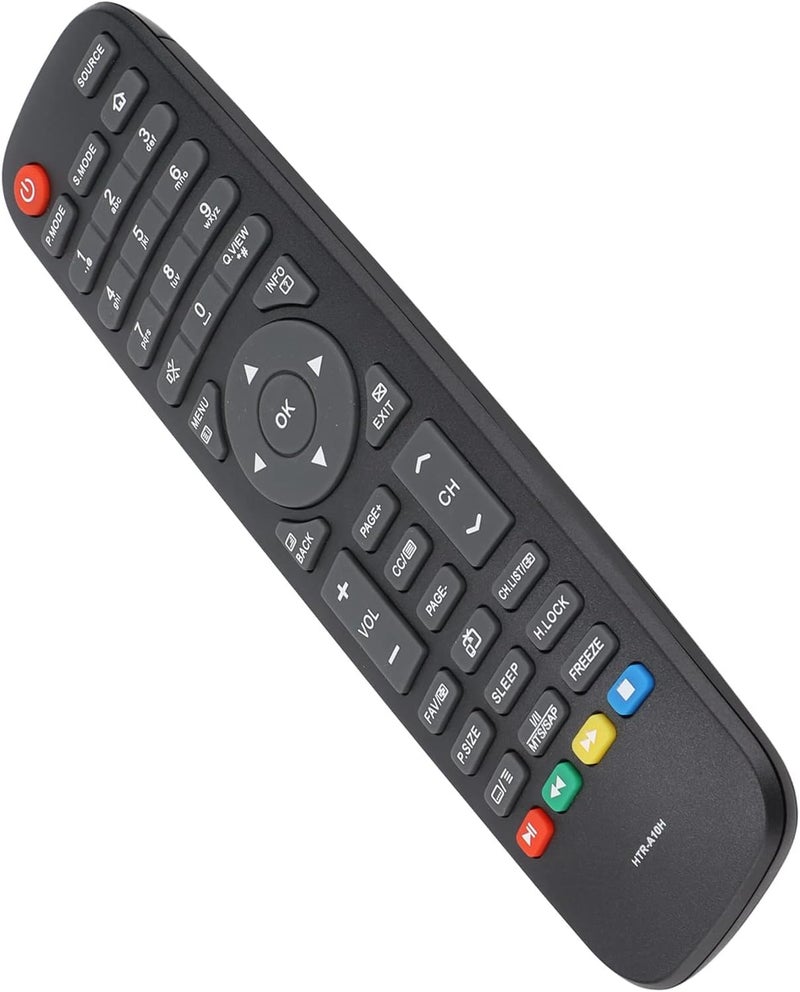 Junlucki Television Remote Control, Wear Resistant TV Remote Household Black for Replacing for TV - Image 1