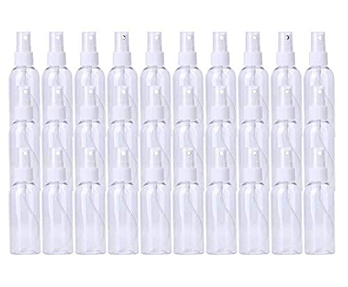 DIY Crafts Pack Of 15 Pcs Mist Mini Spray Bottles Fine Mist Mini Clear Spray Bottles with Pump Spray Cap for Essential Oils Travel Perfumes RePack Of 15 Pcs Mist Mini Spray Bottles - Image 1