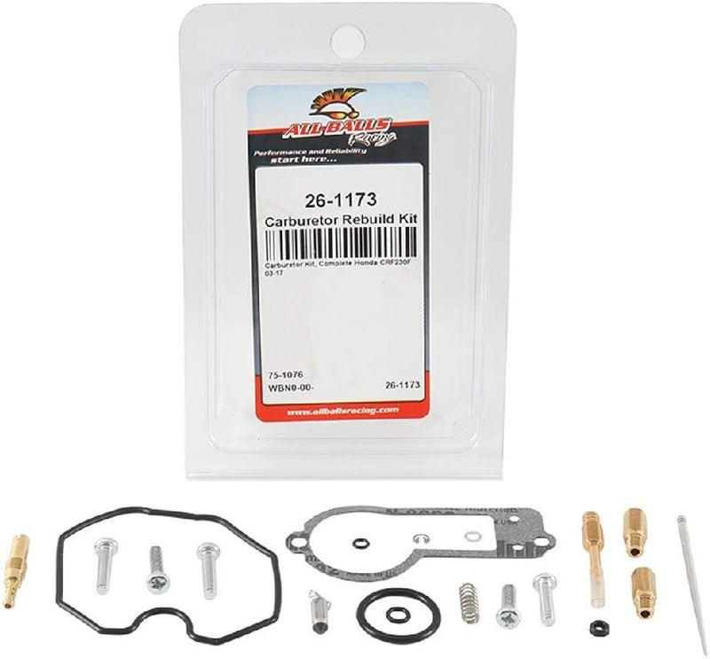 All Balls Carburetor Repair Kit 26-1173 for Honda CRF230F (2003-2015) - Image 3