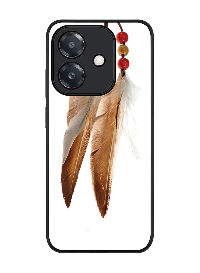 Stylizedd For Oppo A60 5G / A3 5G / A3x 5G Case,Slim fit Camera Protection, Shockproof Thin Phone cover - Chief Longfeathers - Image 1