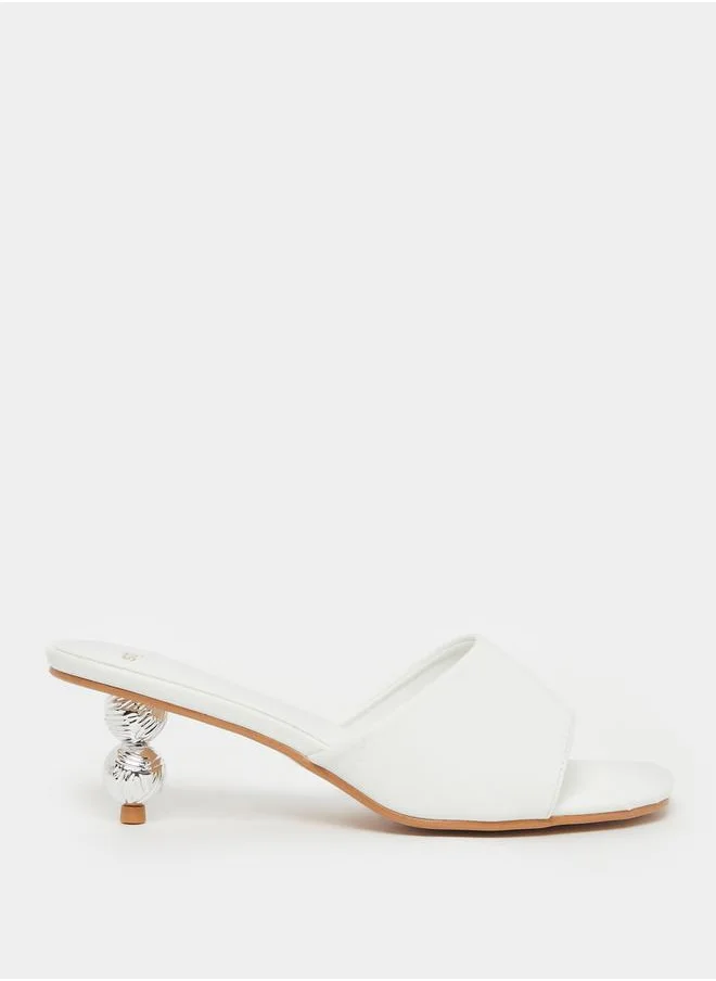 ستايلي Embellished High Heel Sandals