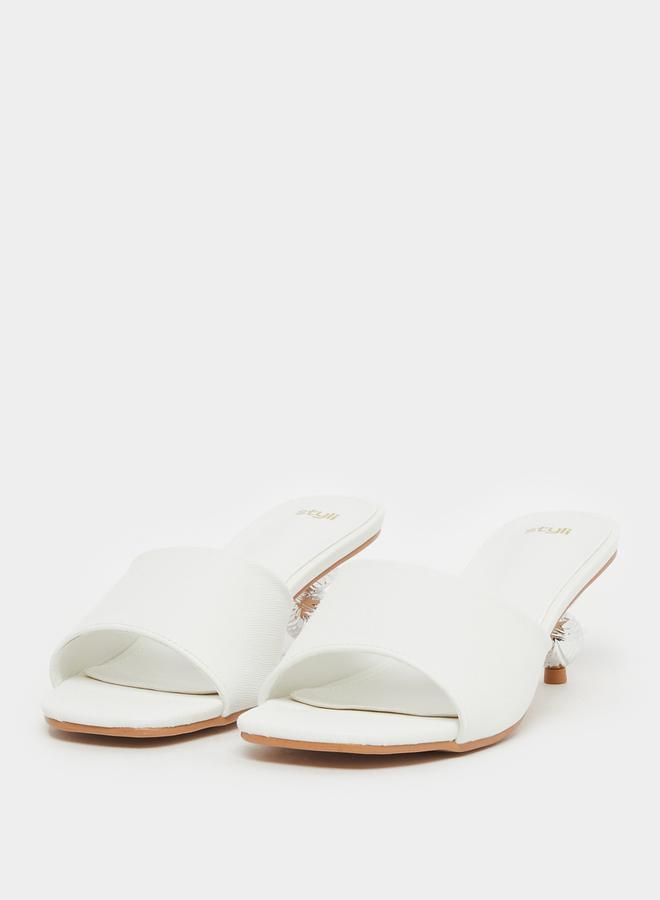 Styli Embellished High Heel Sandals  - Image 3