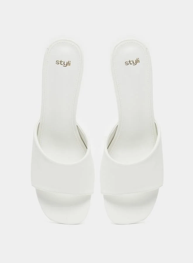 Styli Styli Embellished High Heel Sandals