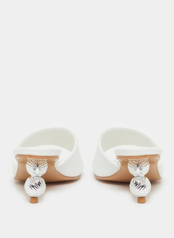 Styli Styli Embellished High Heel Sandals