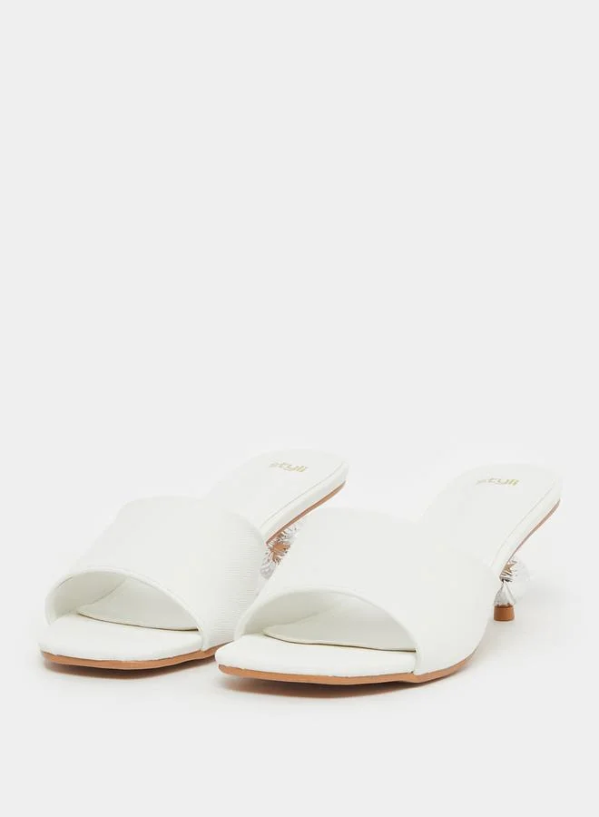 Styli Styli Embellished High Heel Sandals